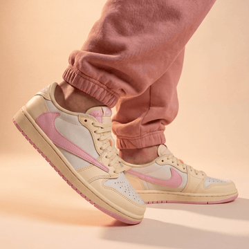 Travis Scott x Air Jordan 1 Retro Low OG 'Shy Pink'
