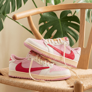 Travis Scott x Air Jordan 1 Retro Low OG 'Sail Tropical Pink'