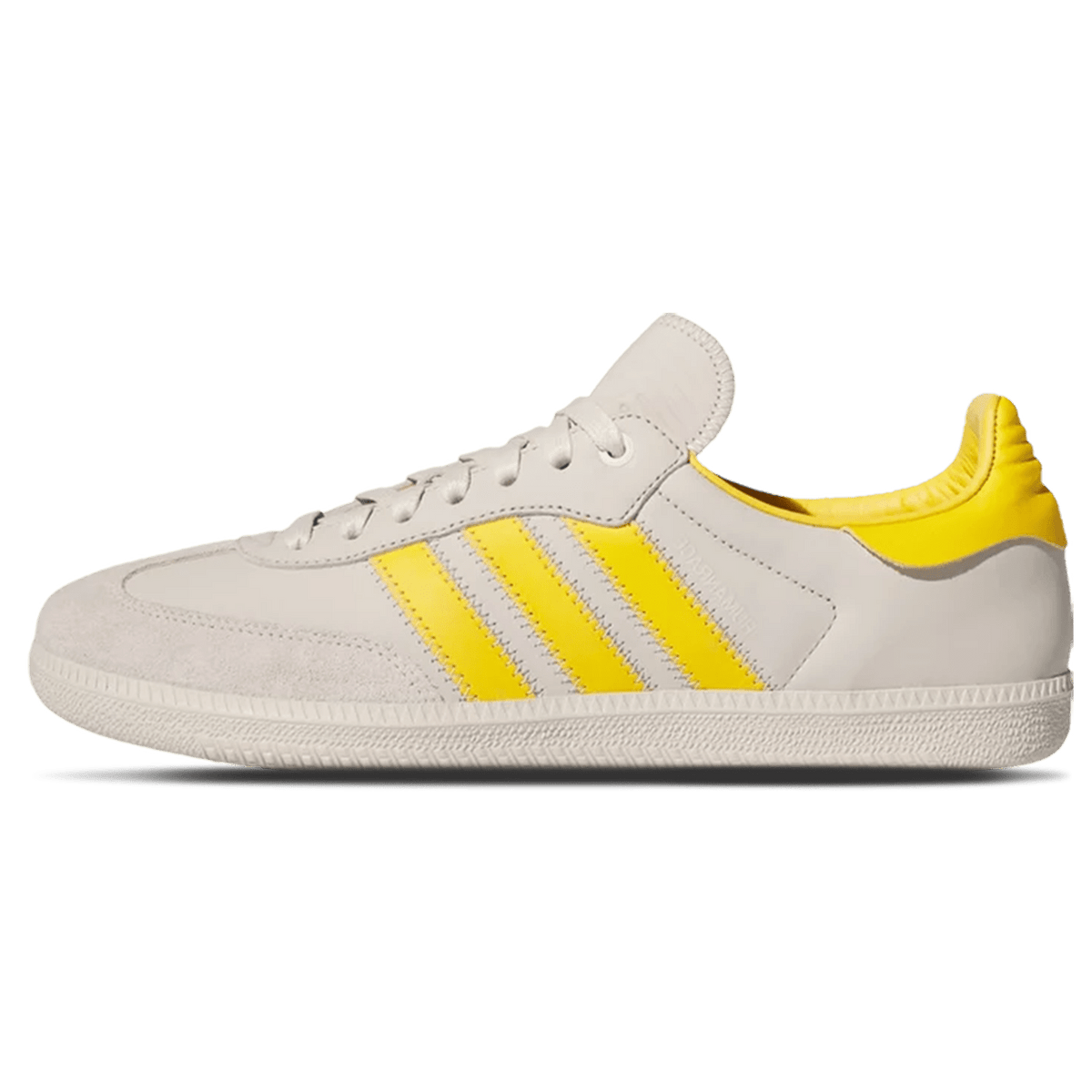 adidas Samba x Pharell Human Race 'Aluminium Bold Gold'