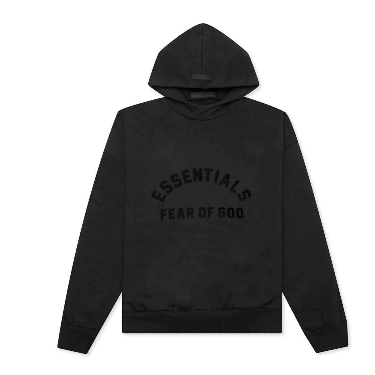 Fear of God Essentials Classic Fleece Hoodie Jet Black