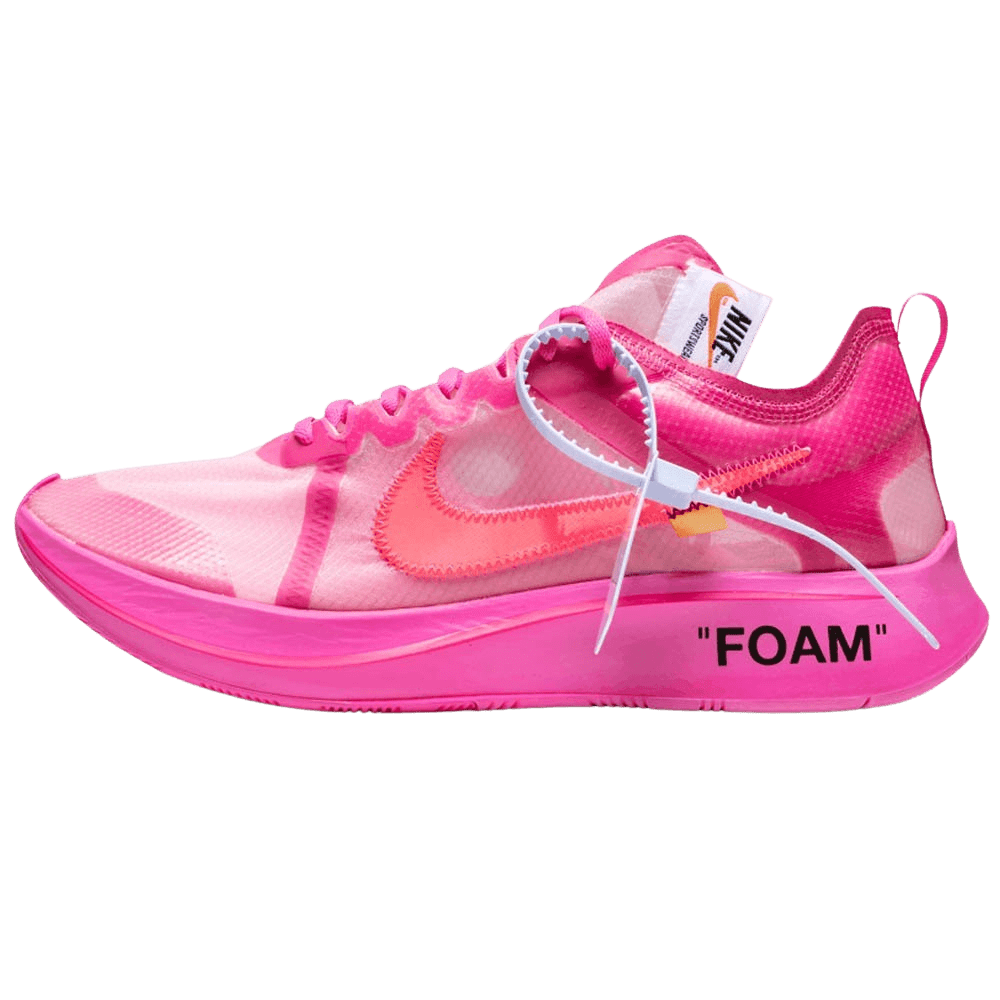 Off-White x Nike Zoom Fly SP Pink