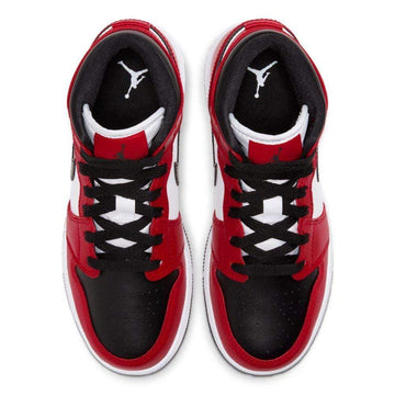 Air Jordan 1 Mid GS 'Chicago Black Toe'