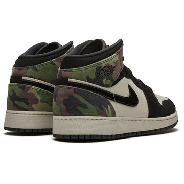 Air Jordan 1 Mid SE GS 'Camo'