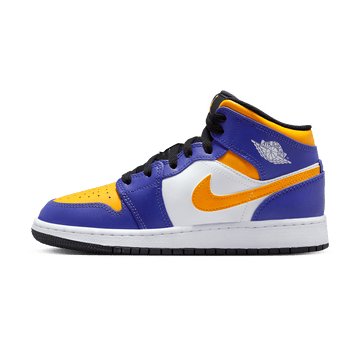 Air Jordan 1 Mid GS 'Lakers'