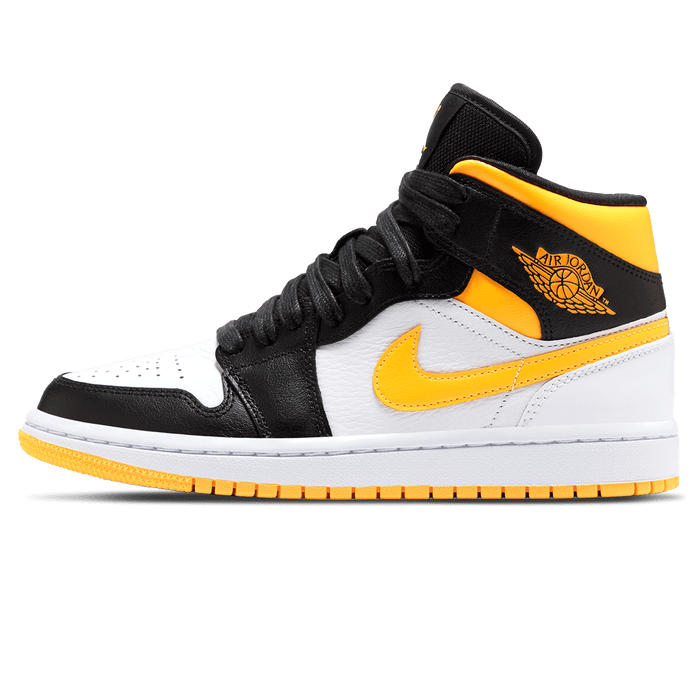 Air Jordan 1 Mid SE Wmns 'White Laser Orange'