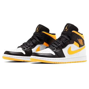 Air Jordan 1 Mid SE Wmns 'White Laser Orange'