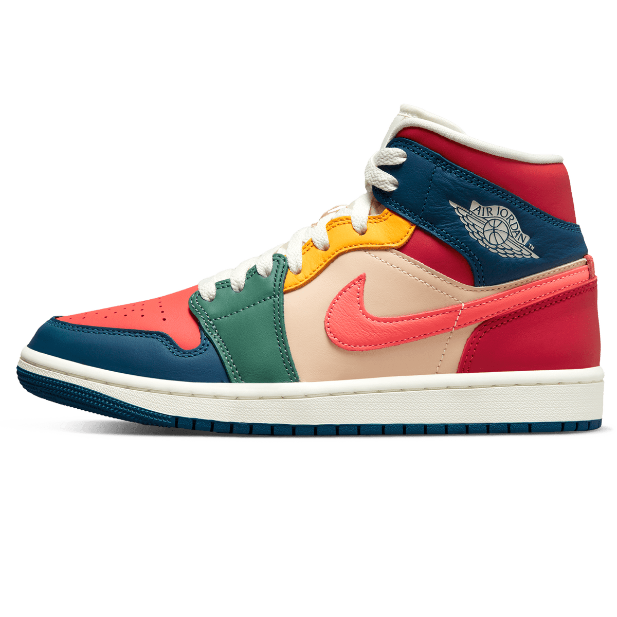 Air Jordan 1 Mid SE Wmns 'Multi-Color' 2022