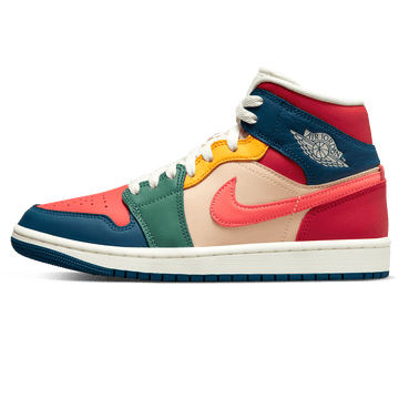 Air Jordan 1 Mid SE Wmns 'Multi-Color' 2022