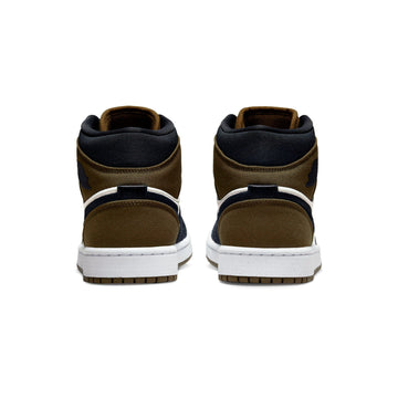 Air Jordan 1 Mid Wmns SE 'Olive Toe'