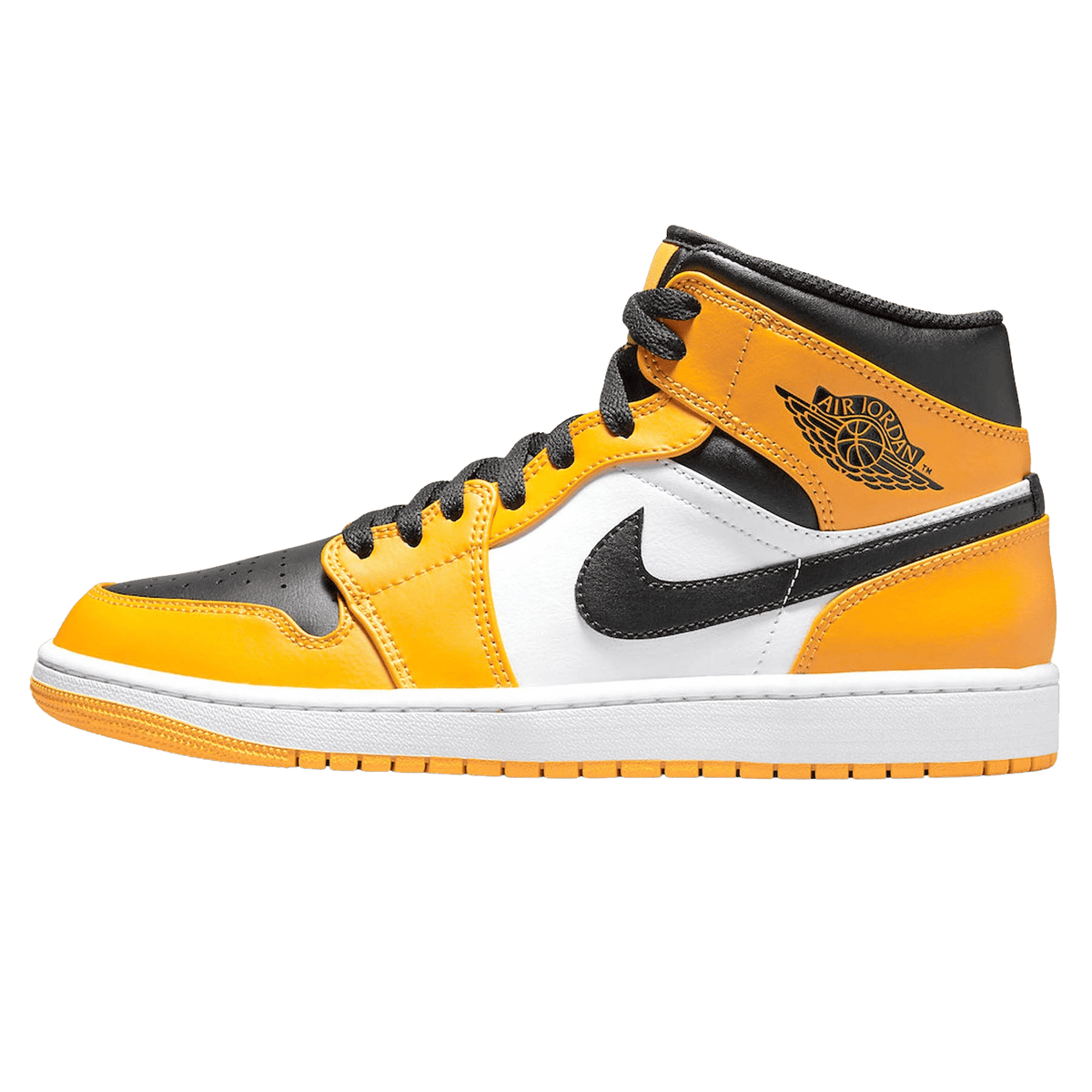 Air Jordan 1 Mid 'Reverse Yellow Toe'