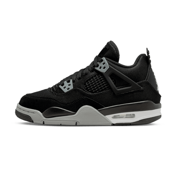 Air Jordan 4 Retro SE GS 'Black Canvas'