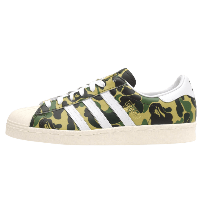 BAPE x adidas Superstar 80s 'ABC Camo'