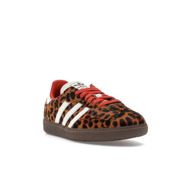 Adidas Samba OG Red Leopard (Women's)