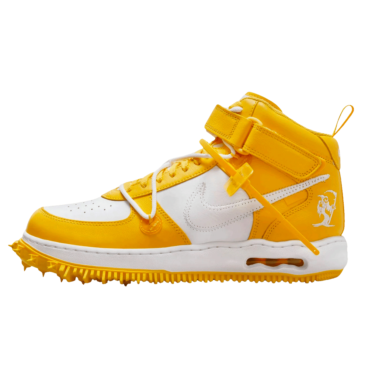 Off-White x Nike Air Force 1 Mid 'Varsity Maize'