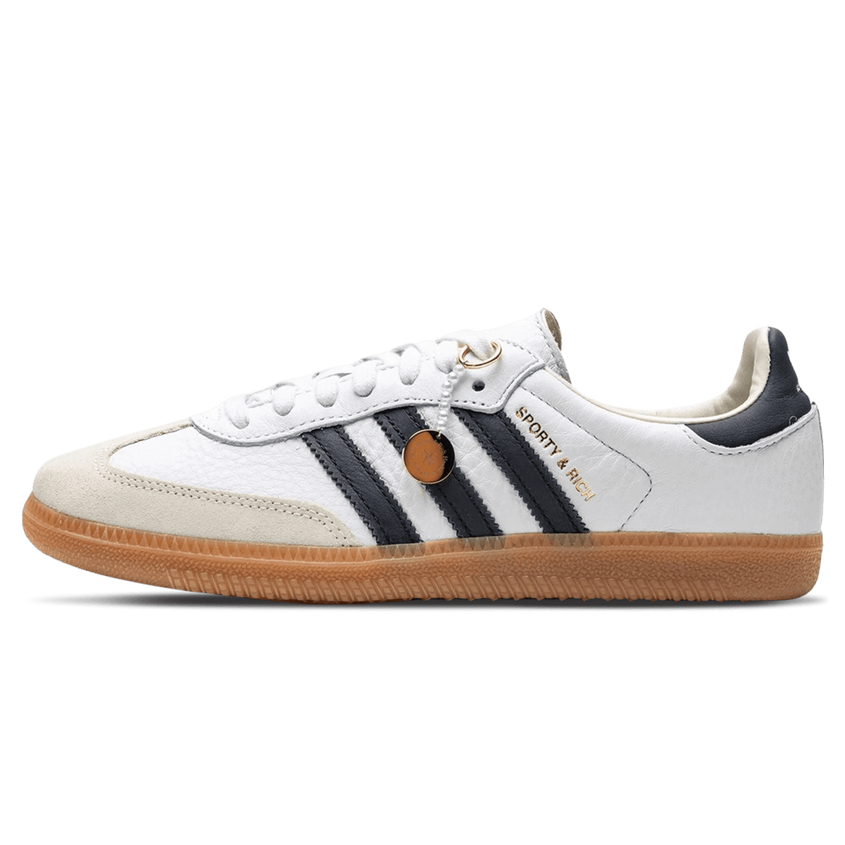 Sporty & Rich x Adidas Samba OG 'White Black'